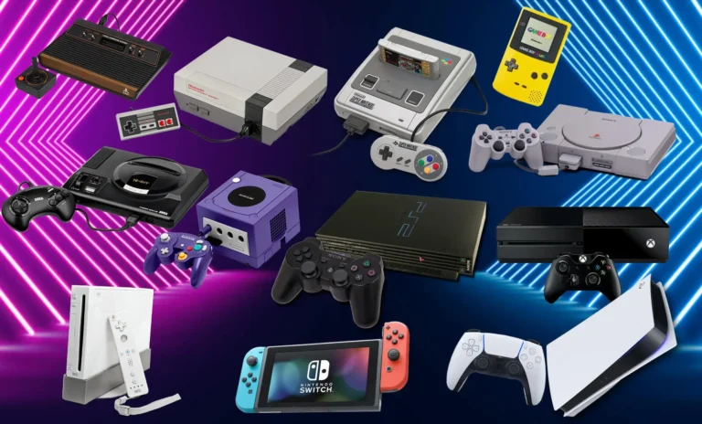 Consolas Retro evolución